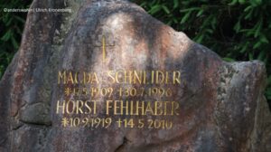 Grabstein von Magda Schneider