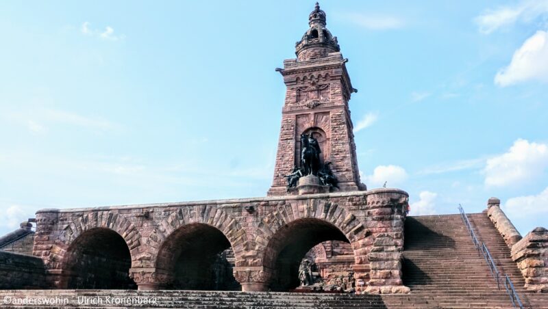 Am Kyffhäuser-Denkmal bei Kaiser Barbarossa | mit Video