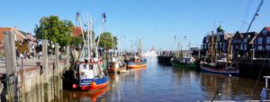 Der Kutterhafen in Neuharlingersiel