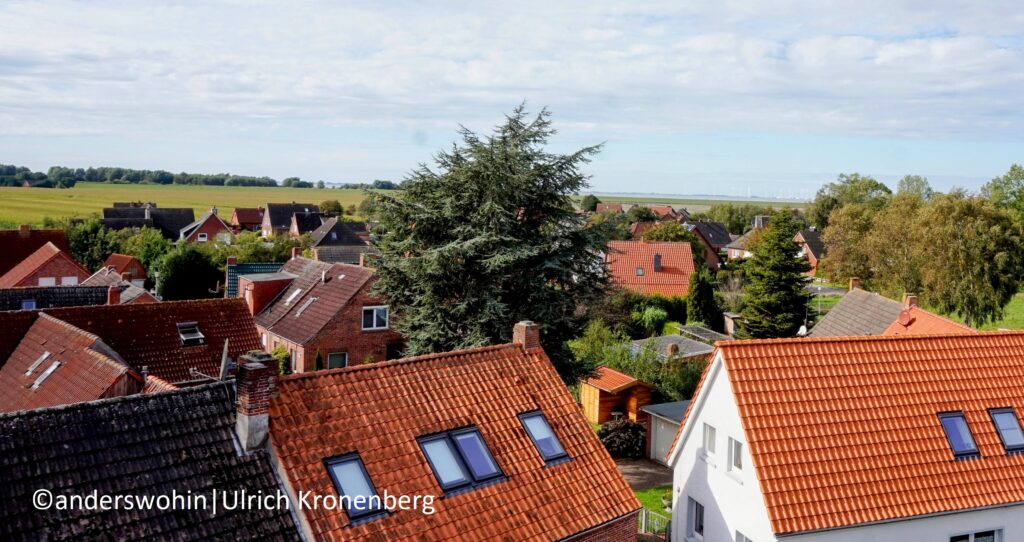 Der Ausblick von der Mühle