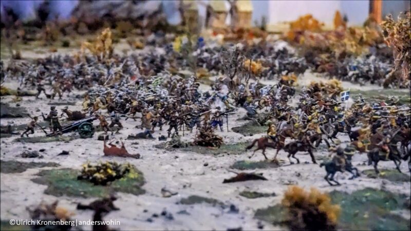 Diorama der Schlacht von 1632