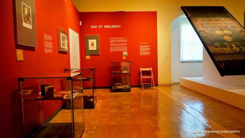 Ausstellungsraum in Schloss Lützen