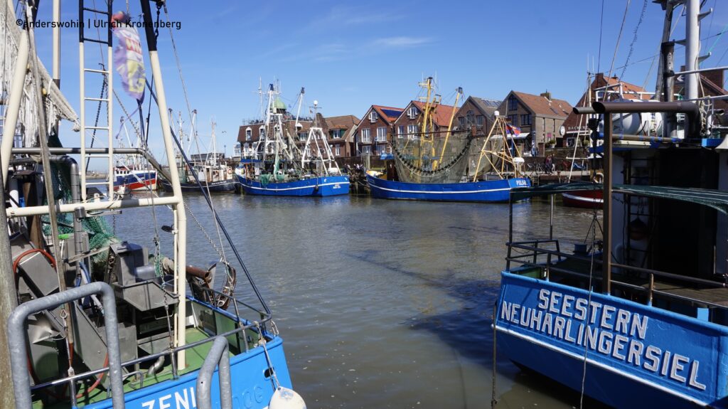 Kutter im Sielhafen Neuharlingersiel